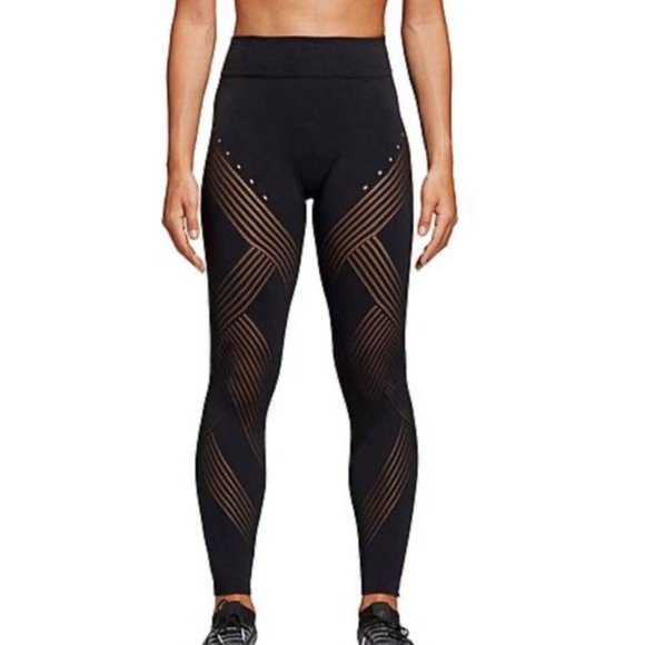 Adidas Leggings Adidas Warp Knit High Rise Adidas Knitted Training